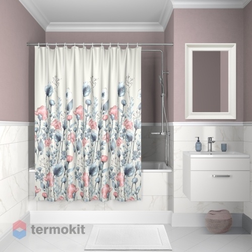 Шторка для ванной IDDIS Decor 180x200 D11P218i11