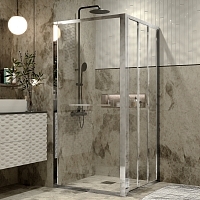 Душевой уголок Grossman Alba 1900x900x900 хром GR-9090Al1