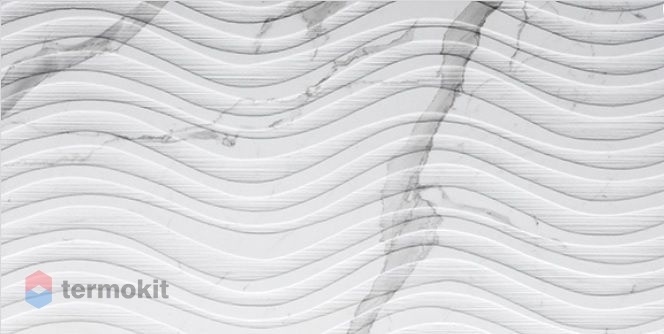 Керамогранит Impronta Italgraniti Marble Experience (+26640) Statuario Lux SQ. Onda 60x120
