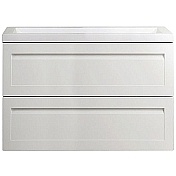 Тумба под раковину ART&MAX PLATINO 90 подвесная белый матовый AM-Platino-900-2C-SO-BM
