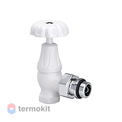 SR Rubinetterie Клапан угловой Old Style 1/2" белый, 0337-1500VC0A