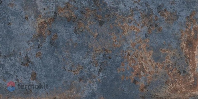 Керамогранит Etili Seramik Oxyde Carving Blue Rec. 60x120