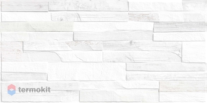 Керамическая плитка Alma Ceramica Mattone TWU09MTN004 рельефная настенная 24,9х50