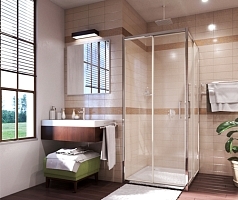 Душевой уголок WasserKRAFT Main 90x90x200 41S03