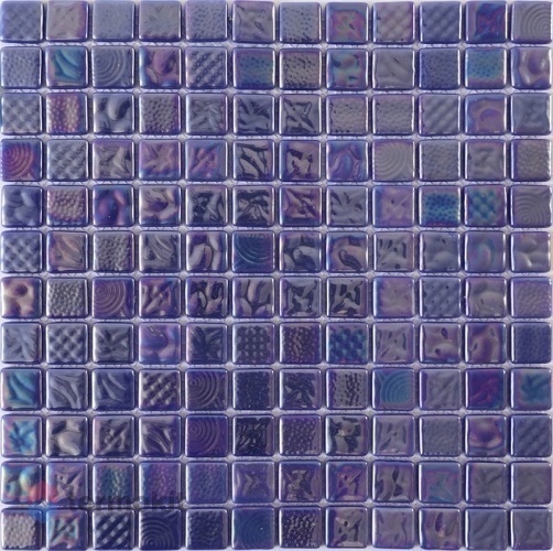 Стеклянная мозаика Natural Steppa STP-BL025-L (2,5х2,5) 31,7х31,7