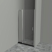 Душевая дверь BelBagno UNO 900х1900 Хром ACQUA-AH-1-110/80-C-Cr