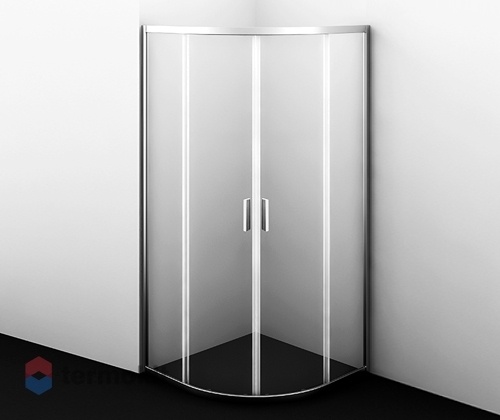 Душевой уголок WasserKRAFT Lippe 1850х900х900 хром 45S01