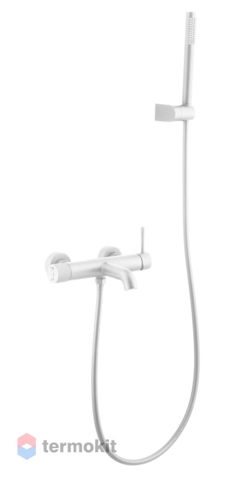 Смеситель для ванны и душа Boheme Uno matt white 463-MW