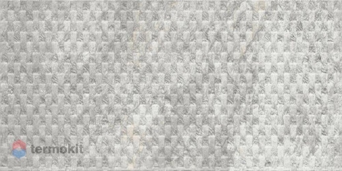 Керамическая плитка Eurotile Ceramica Image 617 Silver Deco настенная 32,5х100