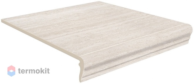 Ступень Kerama Marazzi Пантеон SG157100R/GR Беж Светлый фронтальная 34х40,2