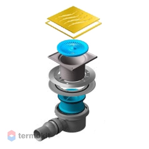 Сливной трап Pestan Confluo Standard Tide 1 Gold 13000113