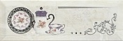 Керамическая плитка Monopole Petra Decor Pranzo Silver B декор 10х30