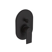 Встраиваемый смеситель для ванны и душа Hansgrohe Vernis черный матовый 71458670
