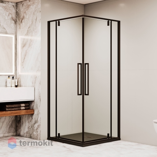 Душевой уголок RGW Stilvoll SV-33B 2000x1000x1000 черный 06323300-14