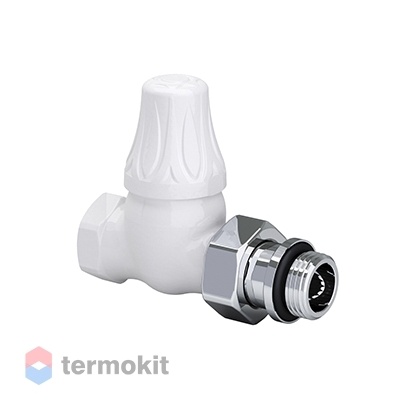 SR Rubinetterie Клапан прямой Old Style 1/2" белый, 0397-1500VC0A