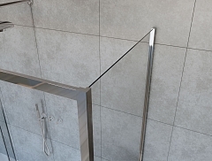 Душевой уголок Vincea Garda 1900x1700x900 брашированное золото VSR-1G29017CLG