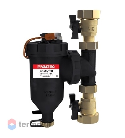Valtec Фильтр-дешламатор с пластиковым корпусом XL 1"