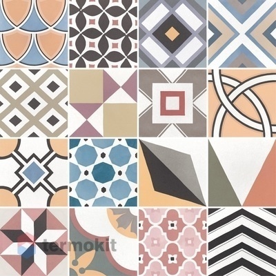 Керамогранит Equipe Caprice 22104 Patchwork Colours напольный 20x20
