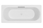 Чугунная ванна Jacob Delafon VOLUTE 1700x800 без отверстий для ручек E6D901-0