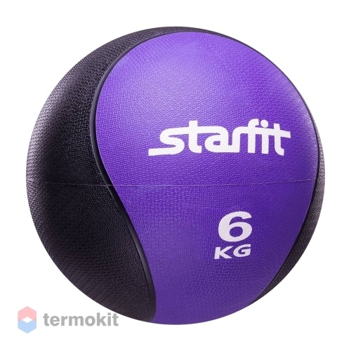 Медбол Starfit Pro GB-702, 6 кг, фиолетовый
