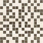 Керамическая плитка Laparet Genesis Мозаика коричневый+бежевый 30х30