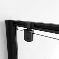 Душевой уголок Niagara Nova 1950x1000x900 черный матовый NG-85-10AB-A90B-34