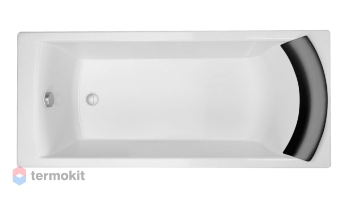 Чугунная ванна Jacob Delafon BIOVE 1500x750 без отверстий для ручек E6D903-0