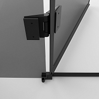 Душевой уголок Niagara Nova 1950x1000x1000 (тонированное стекло) черный матовый NG-2832-34BLACK