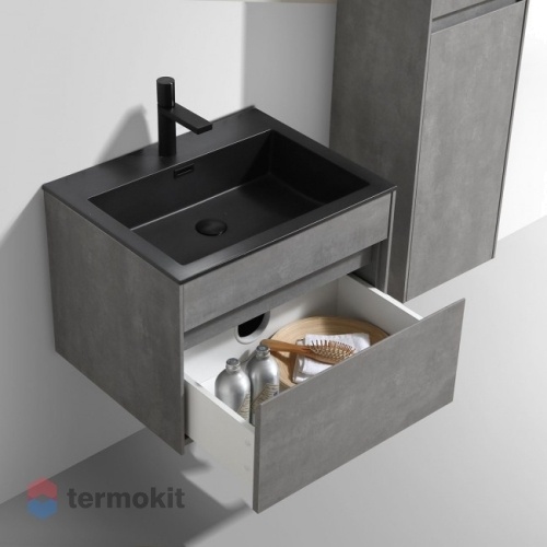 Тумба под раковину Vincea Chiara 60 подвесная Cement VMC-1C600CT