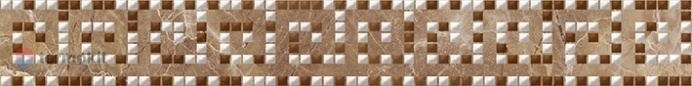 Керамическая плитка Ceramica Classic Nemo Helias Бордюр коричневый 66-03-15-1362 6х40