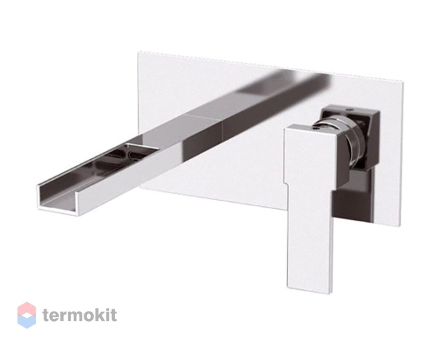 Встраиваемый смеситель для раковины Remer Qubika Cascata Хром QC15