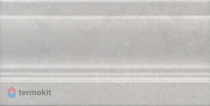 Керамическая плитка Kerama Marazzi Ферони FMD040 плинтус серый светлый матовый 20x10