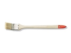 Color Expert Кисть радиаторная угловая, светлая, смешанная щетина, деревянная ручка (25мм)