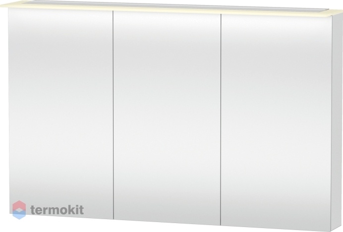 Зеркальный шкаф Duravit X-Large 120 с подсветкой белый XL759601818