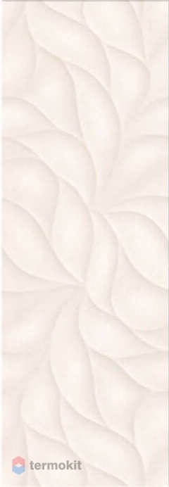 Керамическая плитка Eletto Ceramica Malwiya настенная Milk Struttura 24,2х70