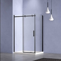 Душевой уголок Vincea Como-N 1950x1600x1000 черный VSR-4CN1016CLB