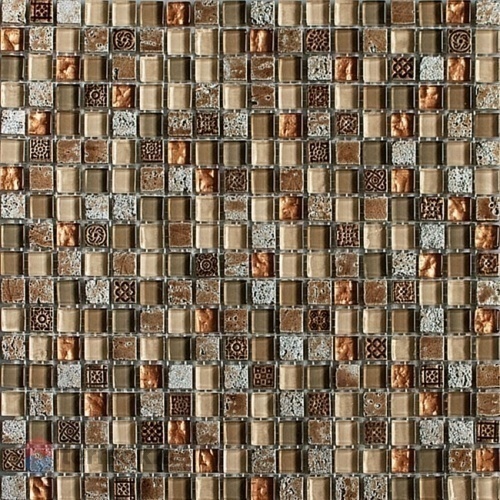 Мозаика Caramelle Mosaic Naturelle Cozumel (1,5x1,5) 30,5x30,5