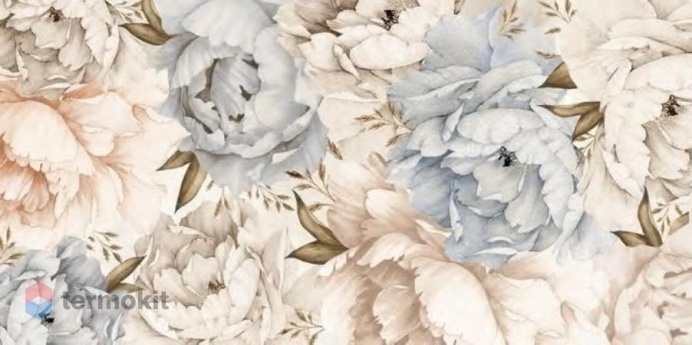 Керамогранит La Fenice Lumiere Decoro Peonia 60x120