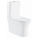 Чаша унитаза напольного BelBagno Ancona P-trap без бачка и сиденья BB1224CPR-P