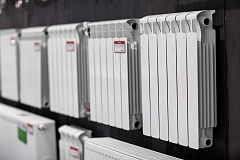 Секционный биметаллический радиатор Rifar Monolit 500 07 секций с боковым подключением Уцененный