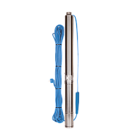 Насос скважинный Aquario ASP 1E-35-75 со встроенным конденсатором с кабелем 20м