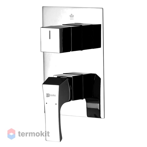 Встраиваемый смеситель для ванны и душа Lemark Unit LM4528C