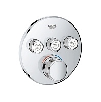 Встраиваемый термостат для 3 потребителей GROHE SmartControl Grohtherm 29121000