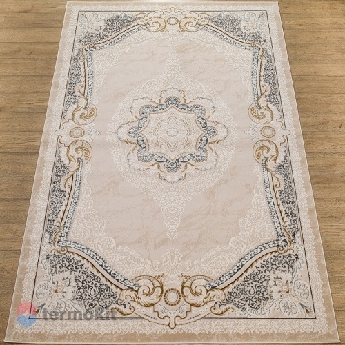 Ковёр Kitroom Каскад 200x300 прямоугольный бежевый 25649 24366