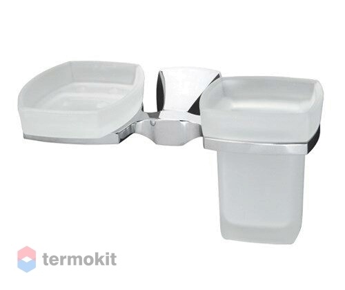 Подстаканник и мыльница WasserKRAFT Wern K-2526