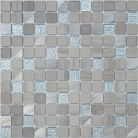 Мозаика Caramelle Mosaic Silk Way Grey Velvet (2,3x2,3) 29,8x29,8