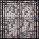 Мраморная мозаика Natural Adriatica 7M024-15P (M022B-15P) (1,5х1,5) 30,5х30,5