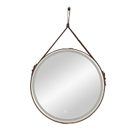 Зеркало Континент Millenium Brown LED 65 c подсветкой Коричневый ЗЛП836