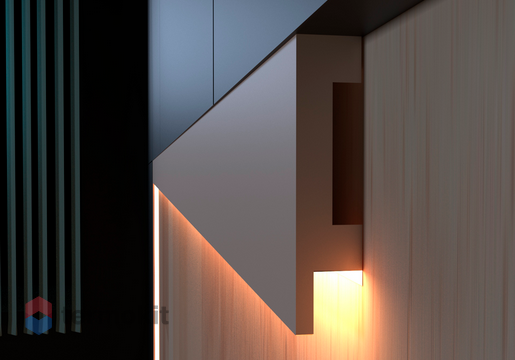 Молдинг EvroWood M06 LED для подсветки