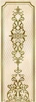 Керамическая плитка Eurotile Ceramica Oxana 55 золото декор 24,5x69,5